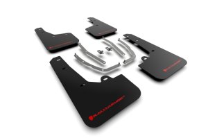 Hyundai Tucson Mud Flap Kit - Rally Armor - UR - Black/Red Logo - `22-`24 Hyundai Tucson Mud Flap Kit - Rally Armor - UR - Black/Red Logo - `22-`24